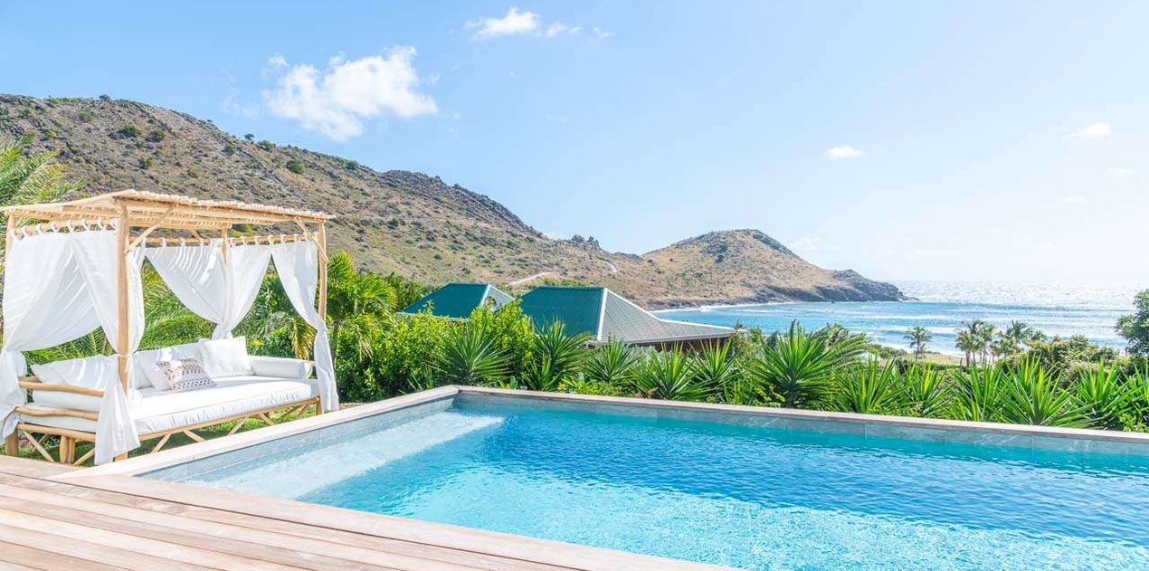 Villa Pool at WV CUT, Toiny, St. Barthelemy