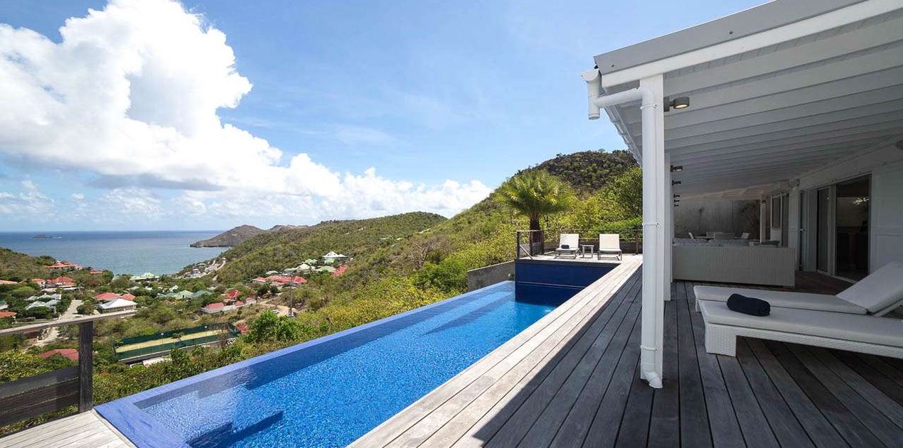 Villa Pool at WV RIV, Flamands, St. Barthelemy