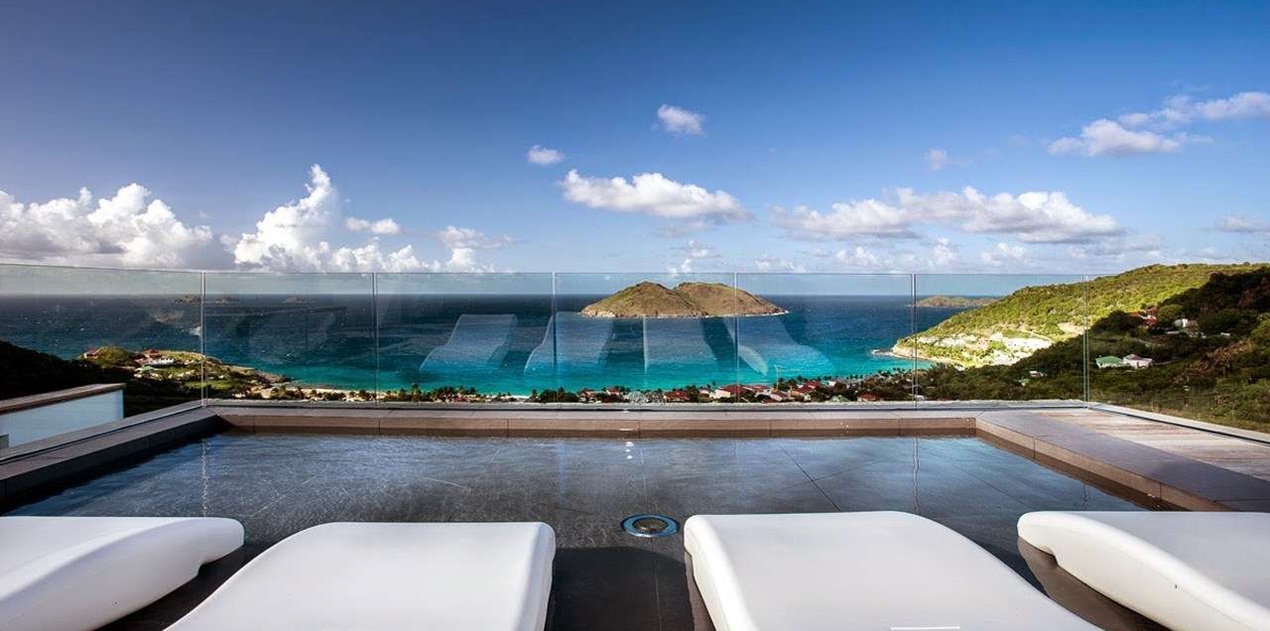 The view from WV WAY, Colombier, St. Barthelemy
