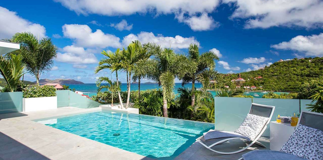 Villa Pool at WV SAX, St. Jean, St. Barthelemy