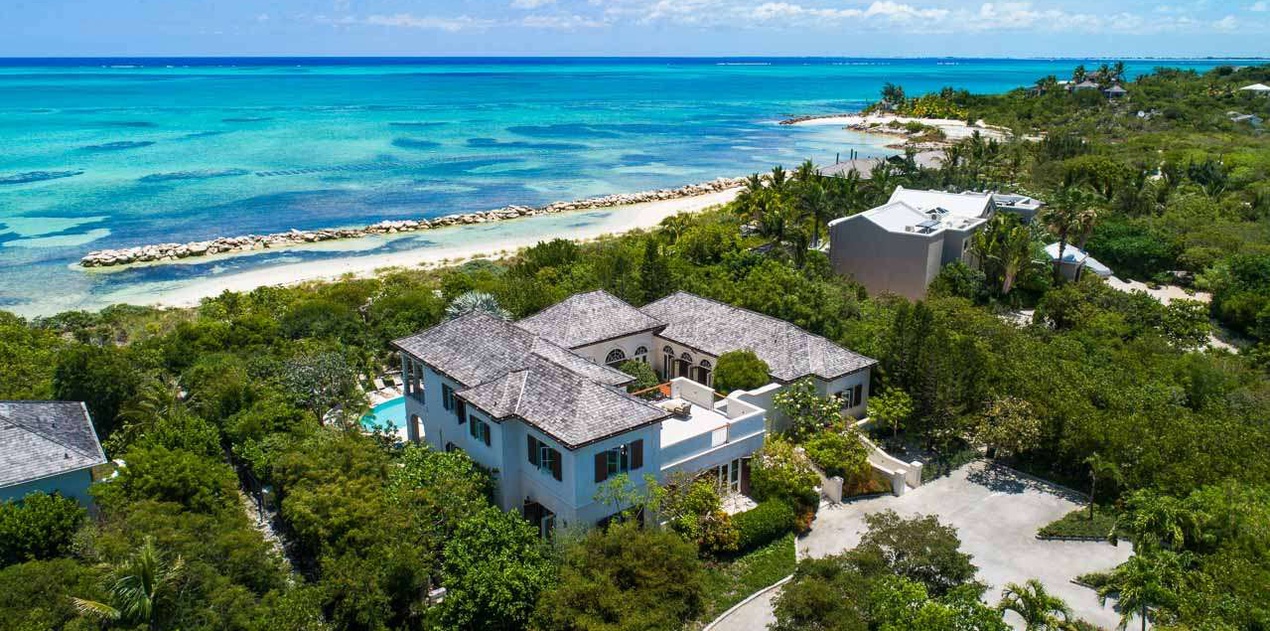 Aerial photo of IE BAR, Thompson Cove, Turks & Caicos