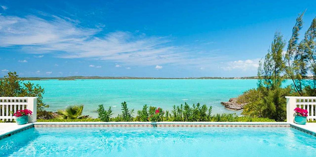 Villa Pool at TC BRI, Chalk Sound/Taylors, Turks & Caicos