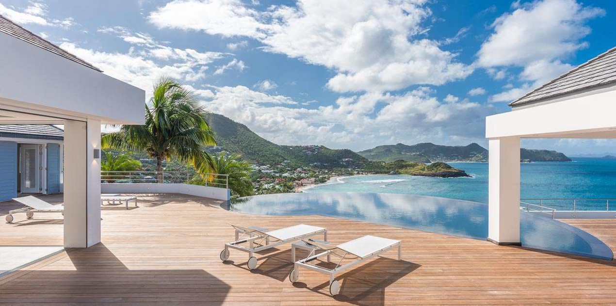 Deck at WV REP, Lorient, St. Barthelemy