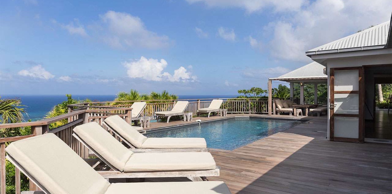 Villa Pool at WV BIB, Vitet, St. Barthelemy