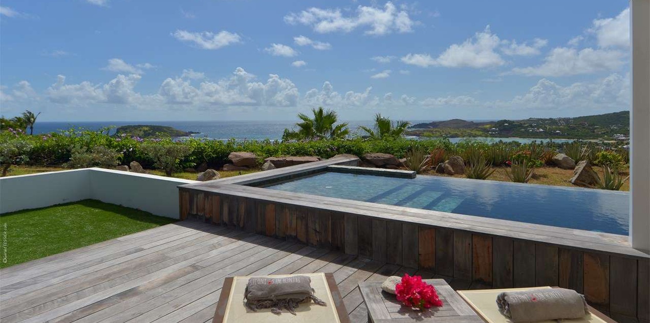 Deck at WV APN, Mont Jean, St. Barthelemy