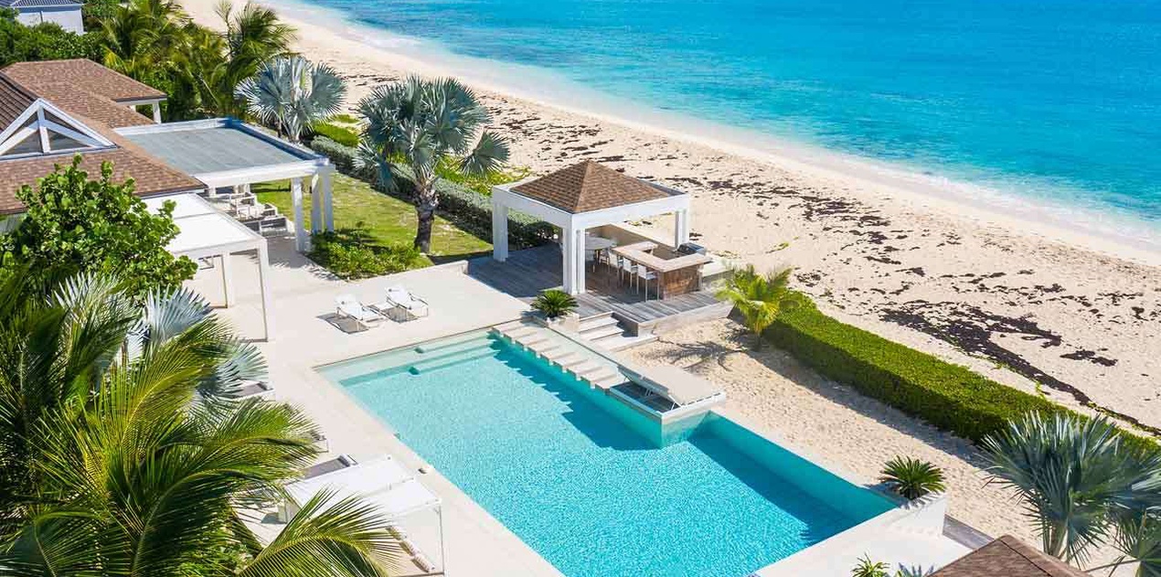 Villa Pool at PIE TNS, Beach Side/Baie Longue, St. Martin