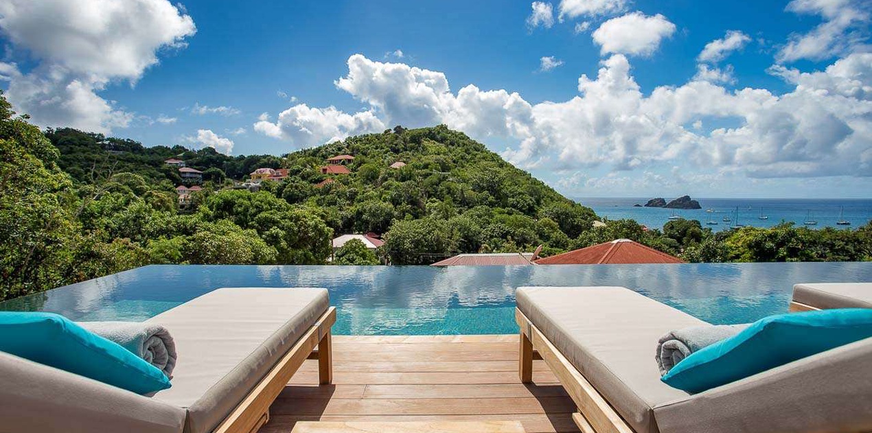 Deck at WV SAH, Corossol, St. Barthelemy