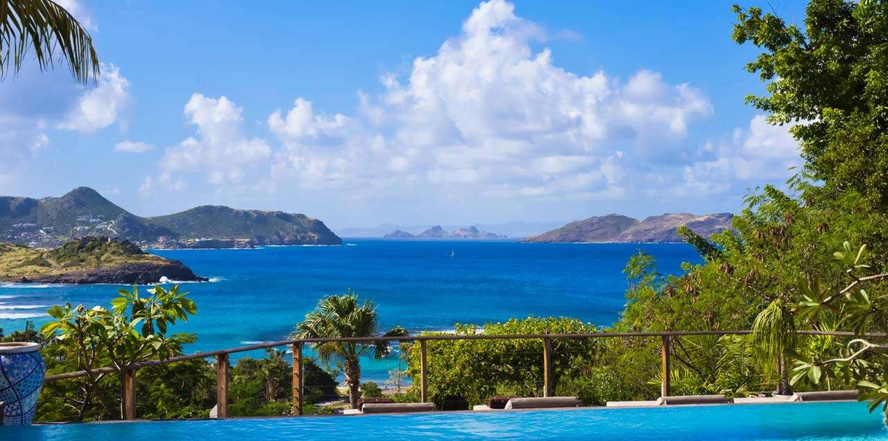 The view from WV EKA, Camaruche, St. Barthelemy
