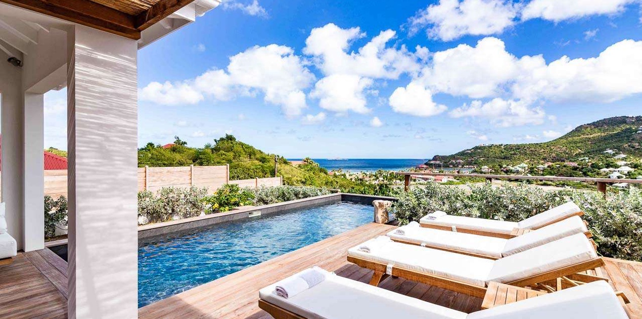 Terrace at WV APE, St. Jean, St. Barthelemy