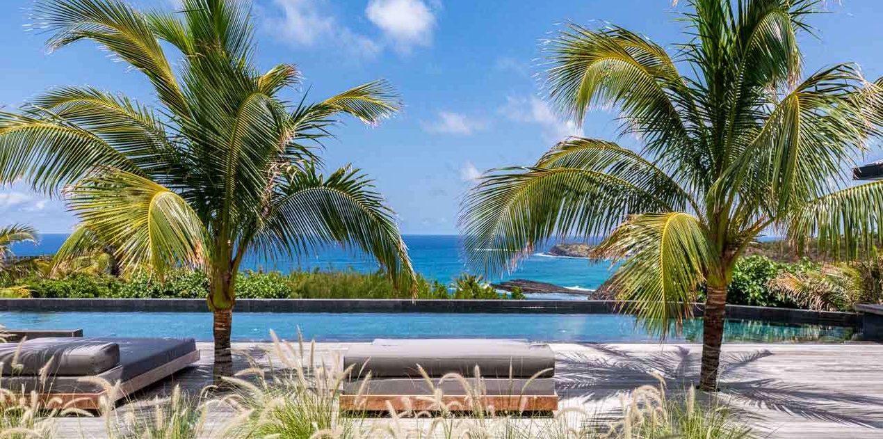 The view from WV VIP, Pointe Milou, St. Barthelemy