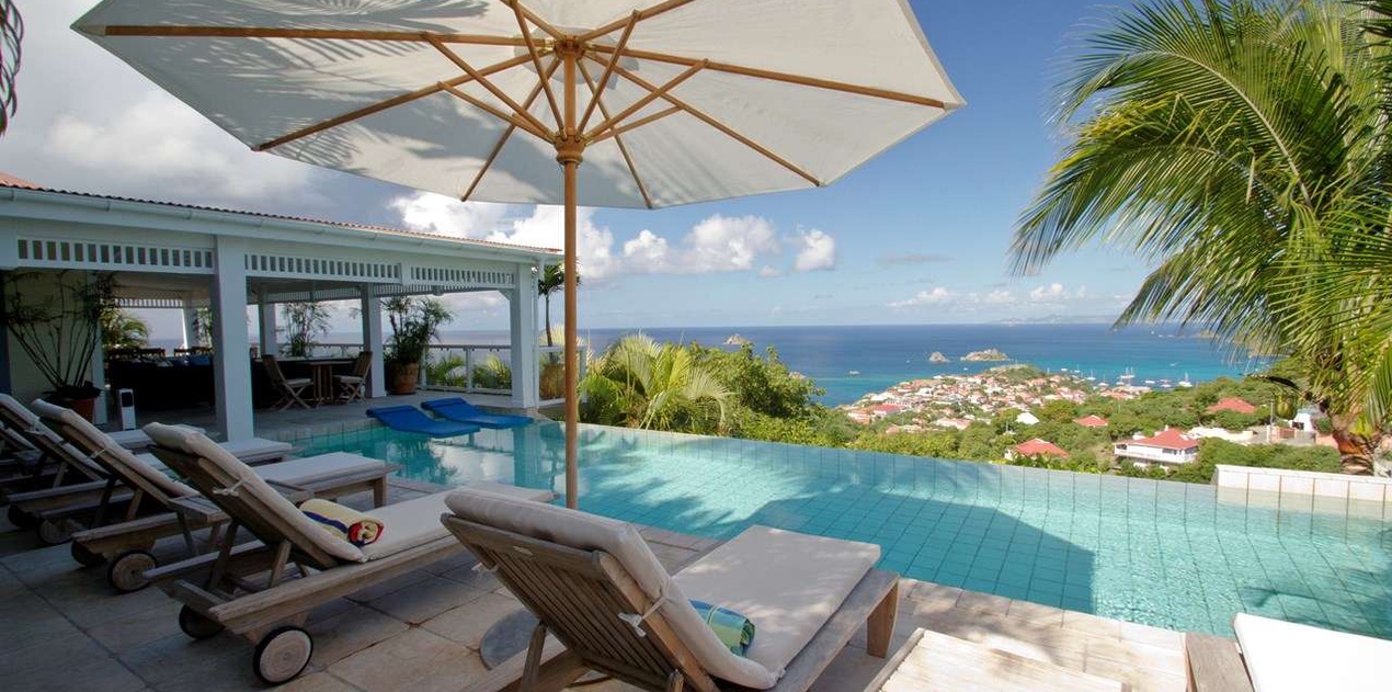 Villa Pool at WV AMI, Lurin, St. Barthelemy