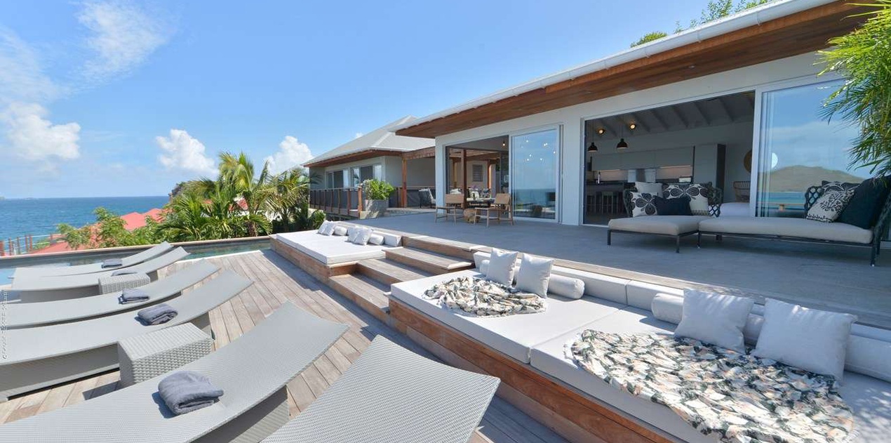 Terrace at WV ABR, Anse des Cayes, St. Barthelemy