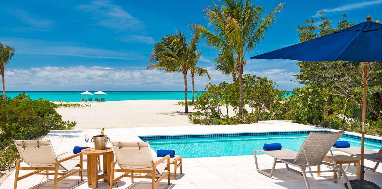 Villa Pool at PL BHH, Grace Bay/Leeward, Turks & Caicos