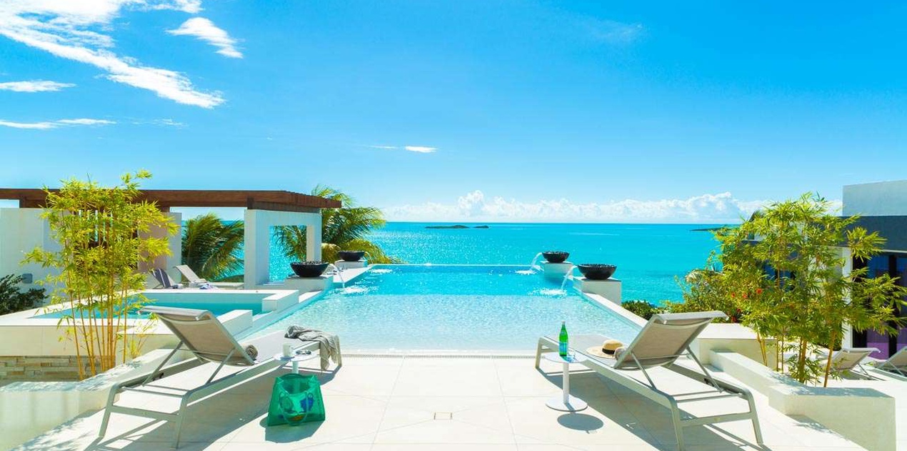 Villa Pool at TC WIN, Turtle Tail, Turks & Caicos