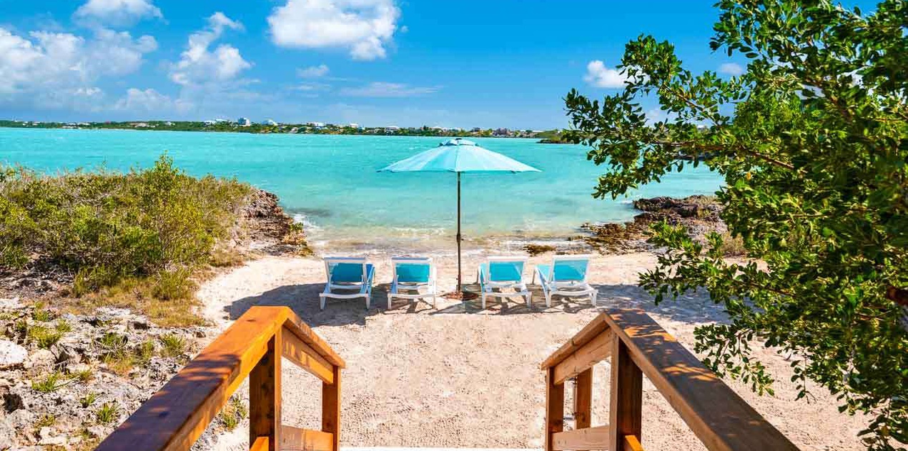 Beach at IE BCT, Chalk Sound/Taylors, Turks & Caicos