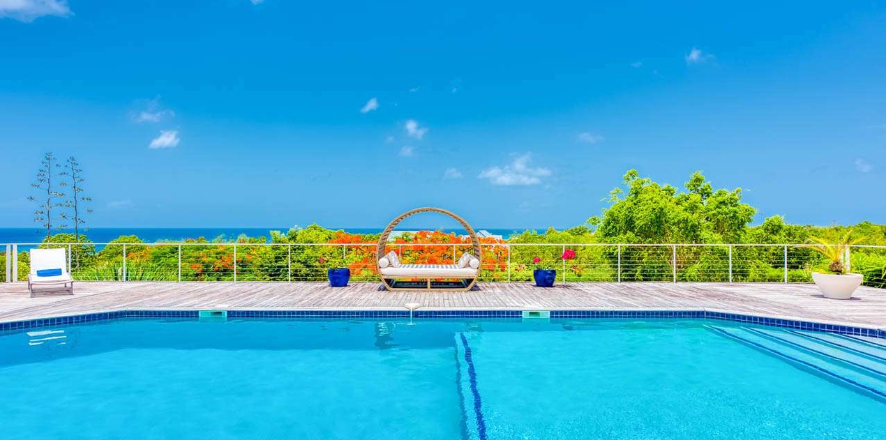 Villa Pool at SXM LOT, Hillside/Terres Basses, St. Martin