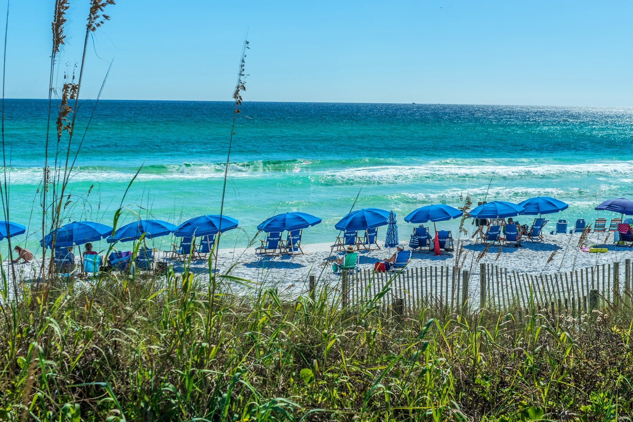 Primo beach in front of Sterling Shores 