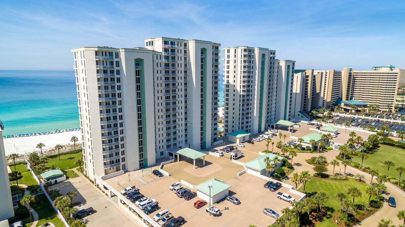 Silver Beach Towers Parking Area