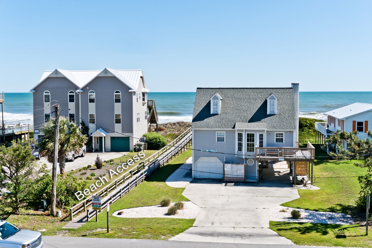Beach Access Right Across the Street