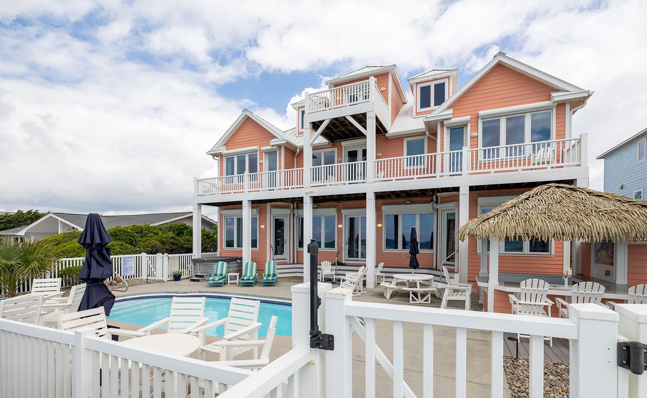 Oceanside of Caper's Castle