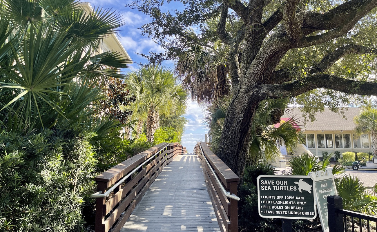 Palmetto Dunes Beach Entrance