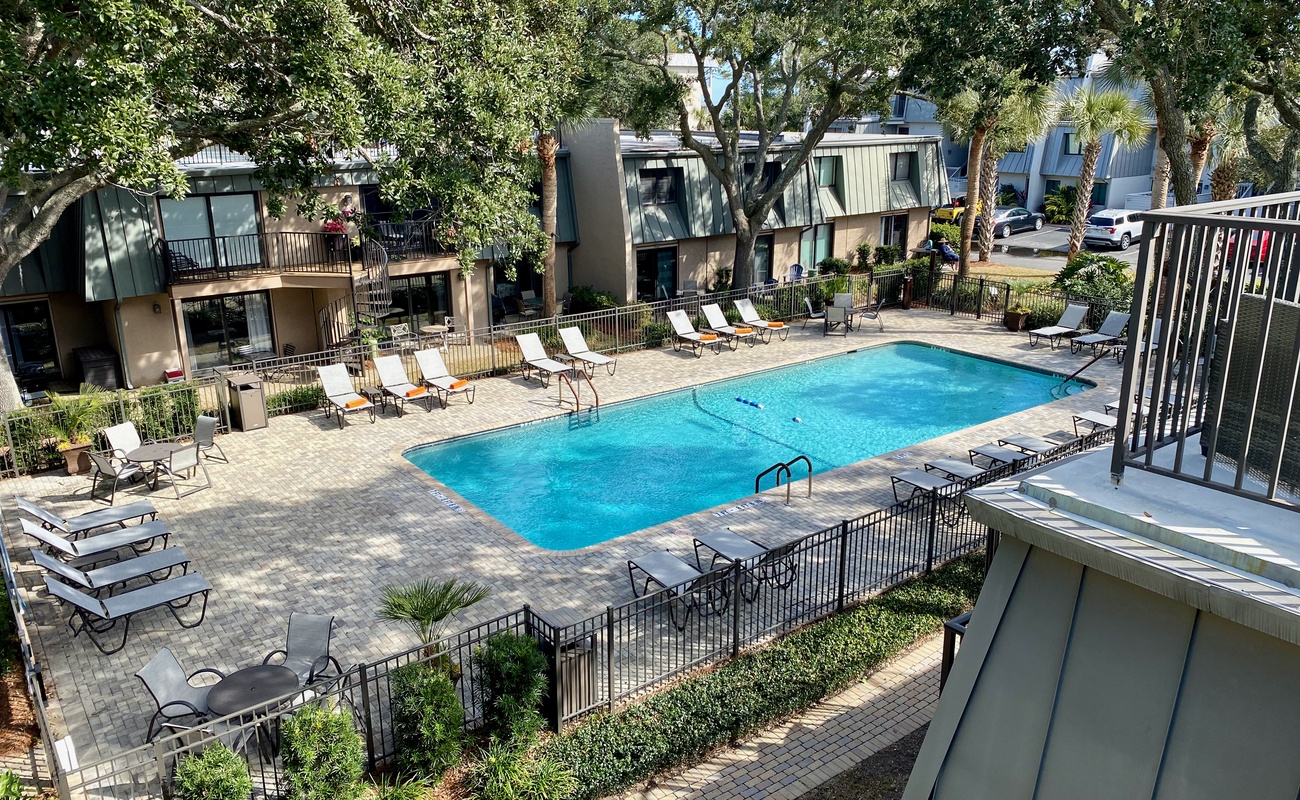 Pool View from Rooftop