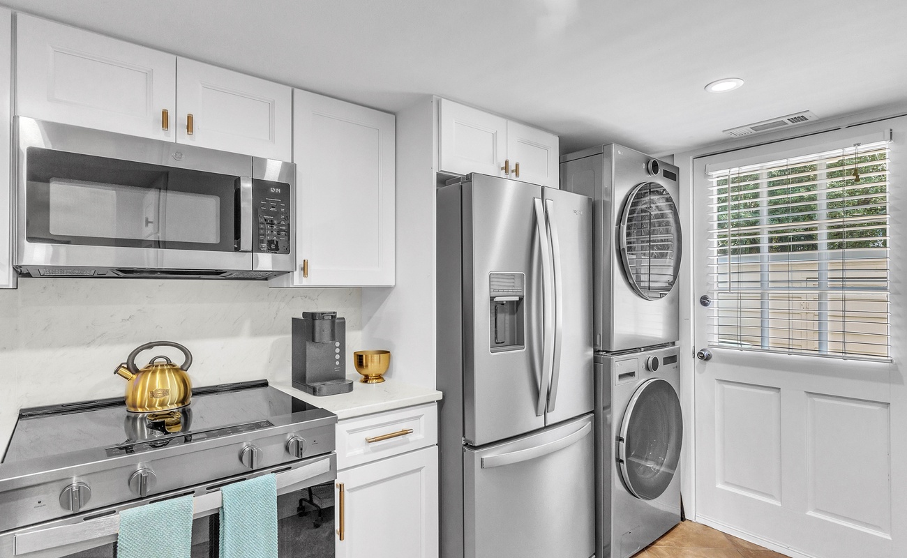 Kitchen with Laundry