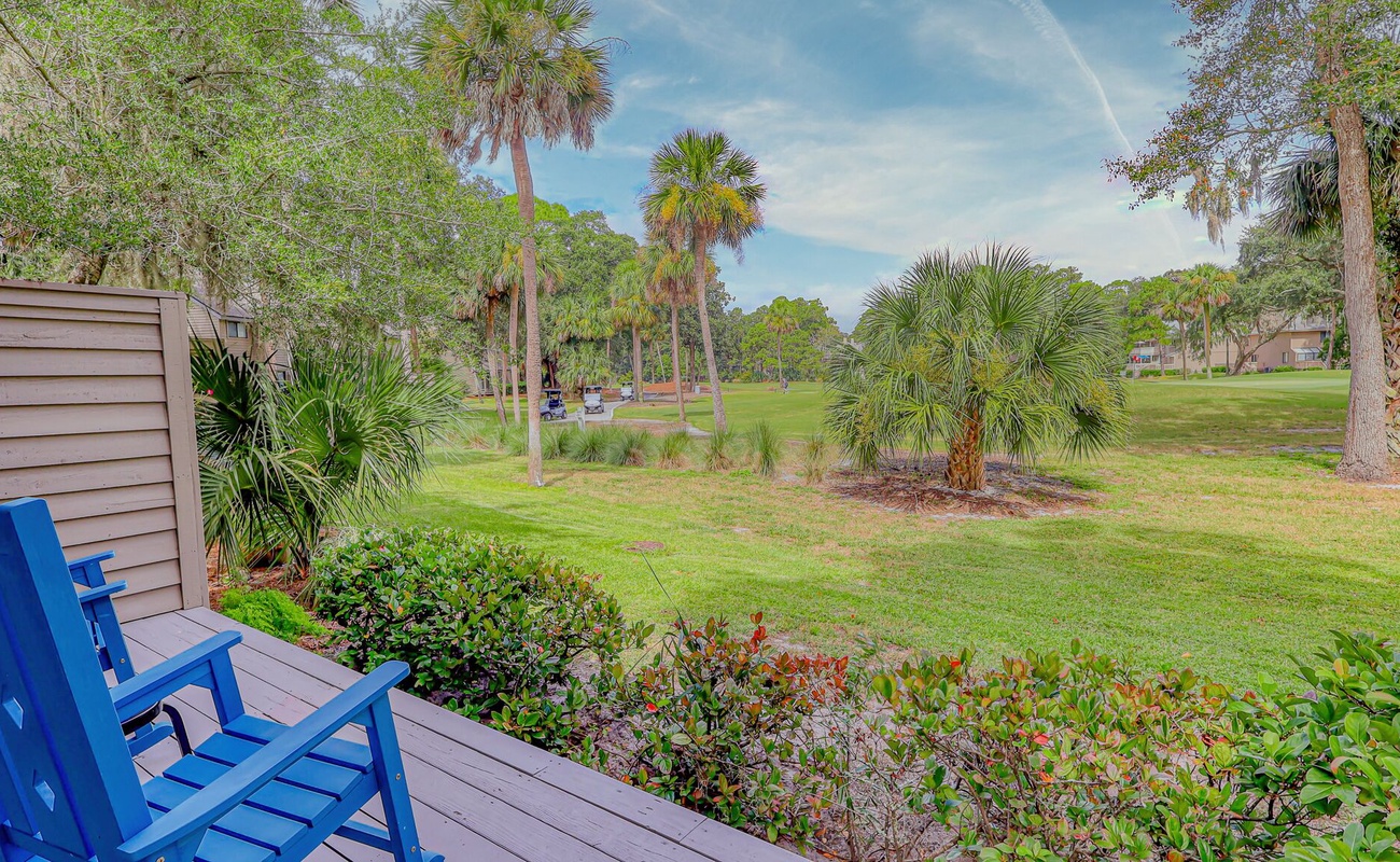 Wrap Around Deck with Golf Course Views