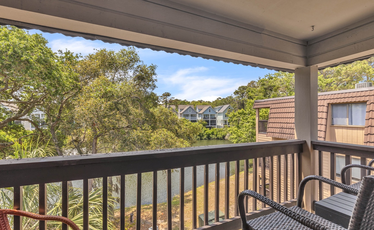 Private Balcony with Lagoon Views