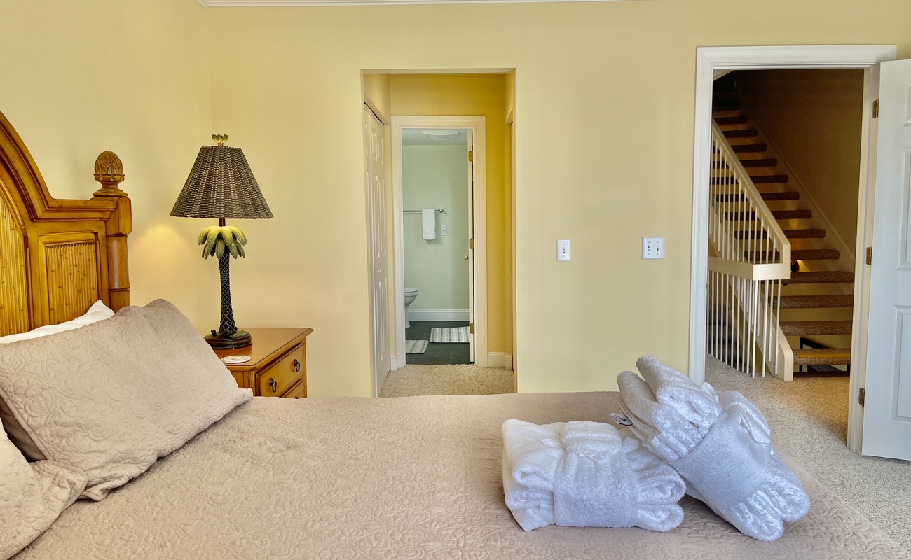 2nd Floor Primary Suite with King