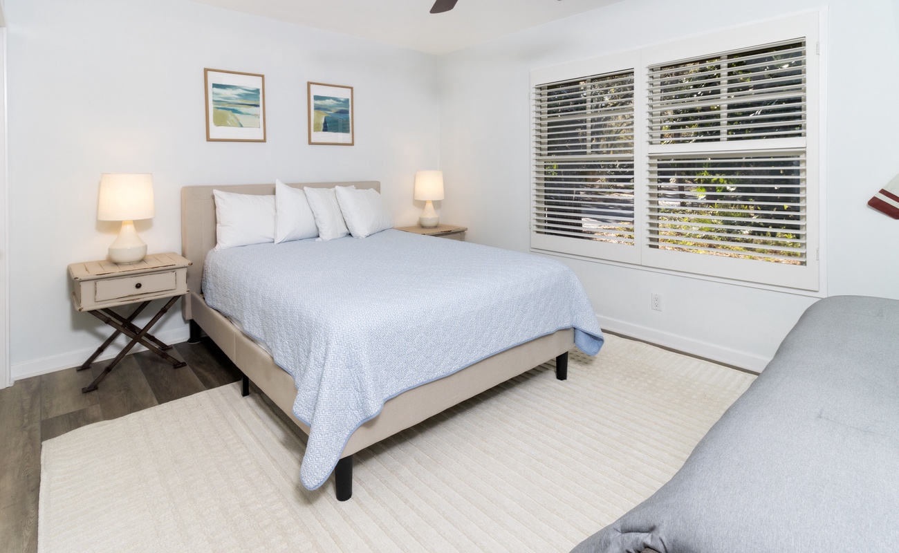 Downstairs Guest Bedroom with Queen and Trundle Day Bed