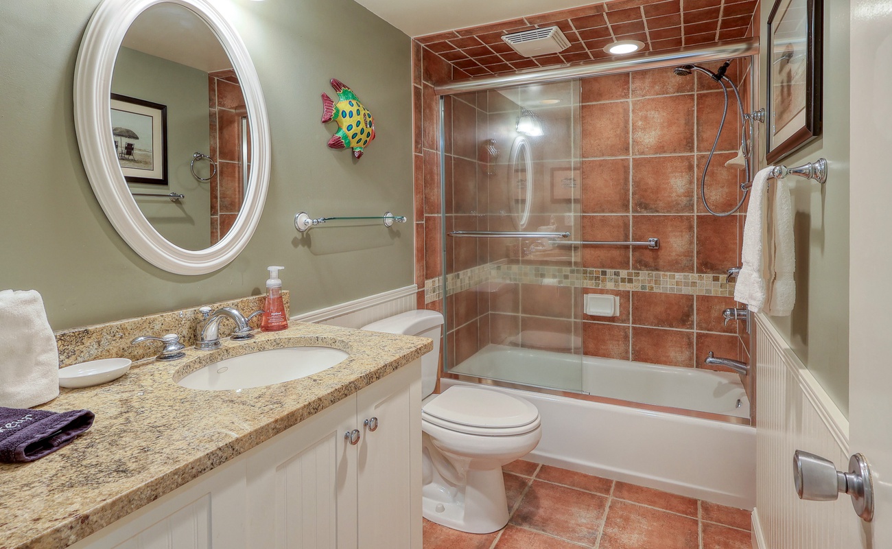 Guest Bathroom in Hall