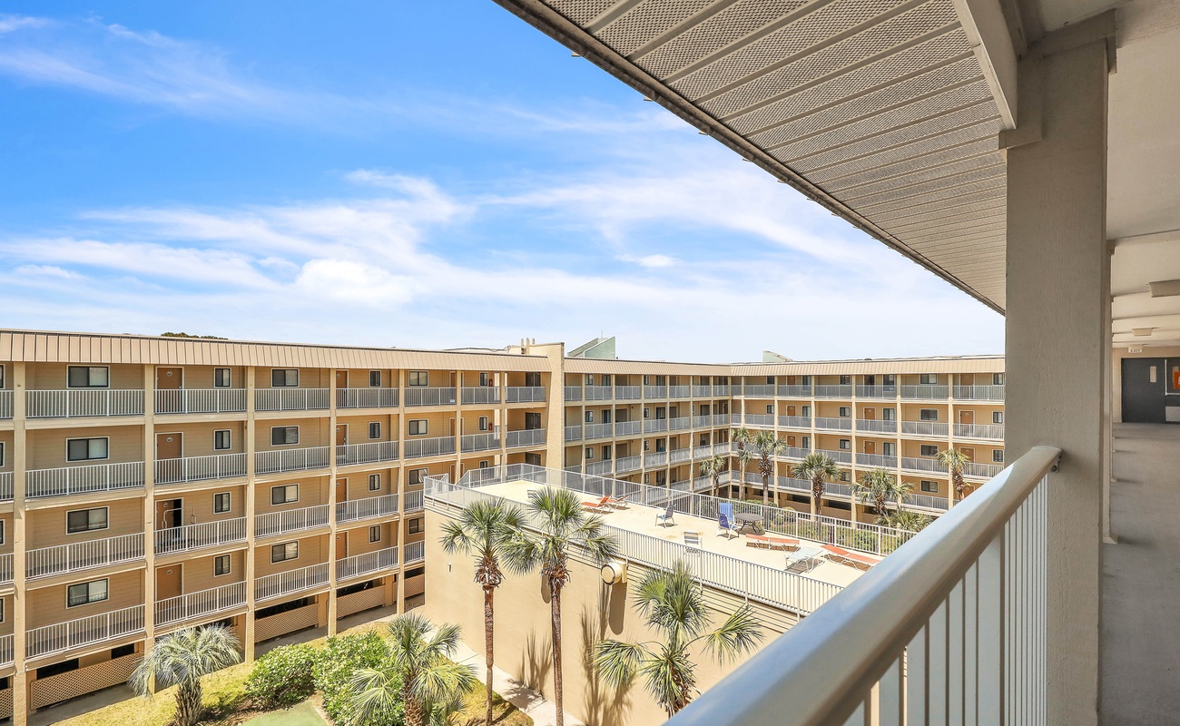 View from Door of Villa