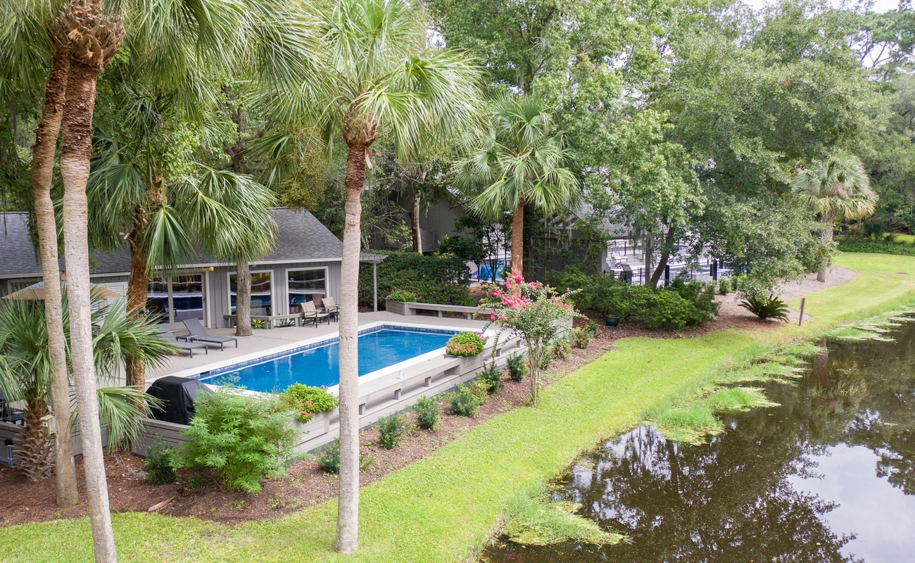 Pool Deck and Backyard Oasis