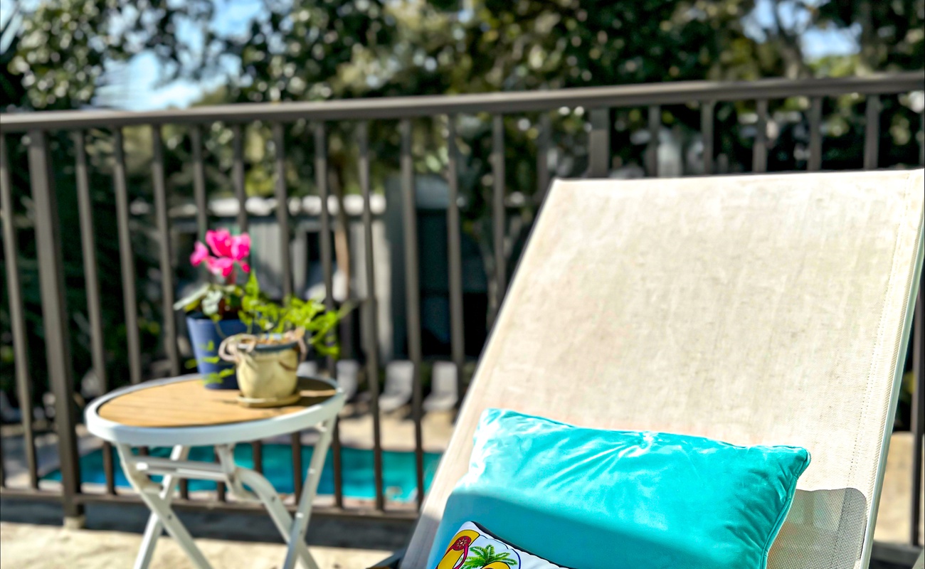 Private Rooftop Balcony