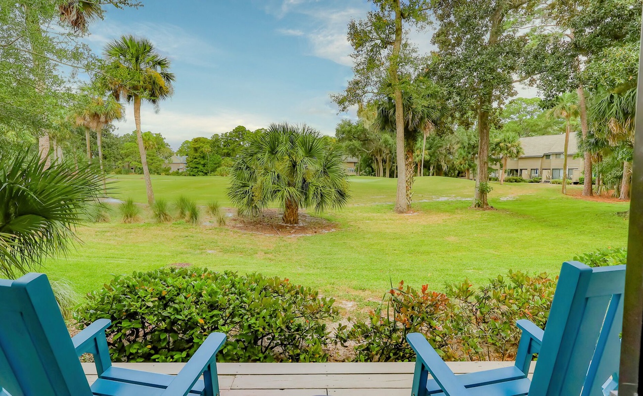 Wrap Around Deck with Golf Course Views and Private Grill