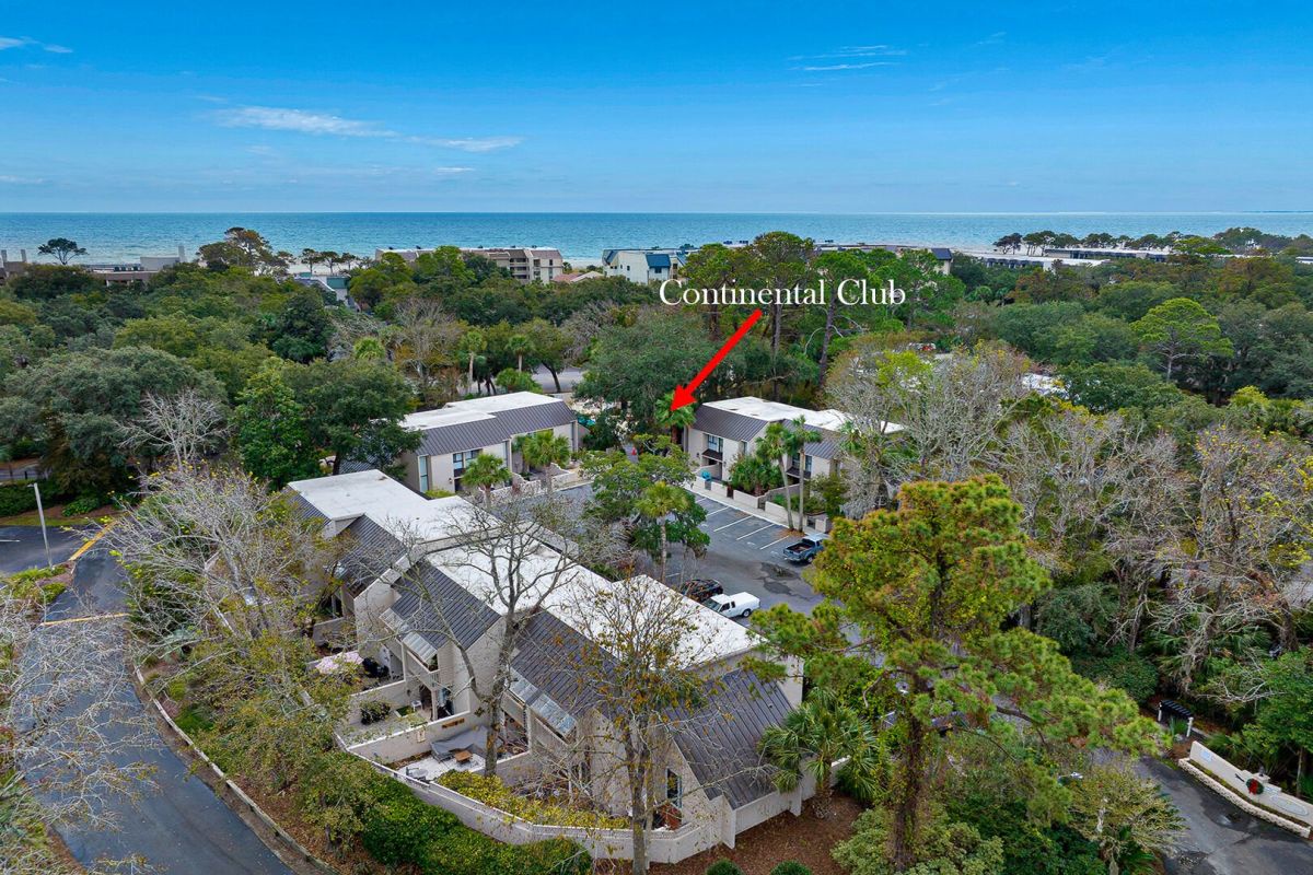 Aerial of Continental Club