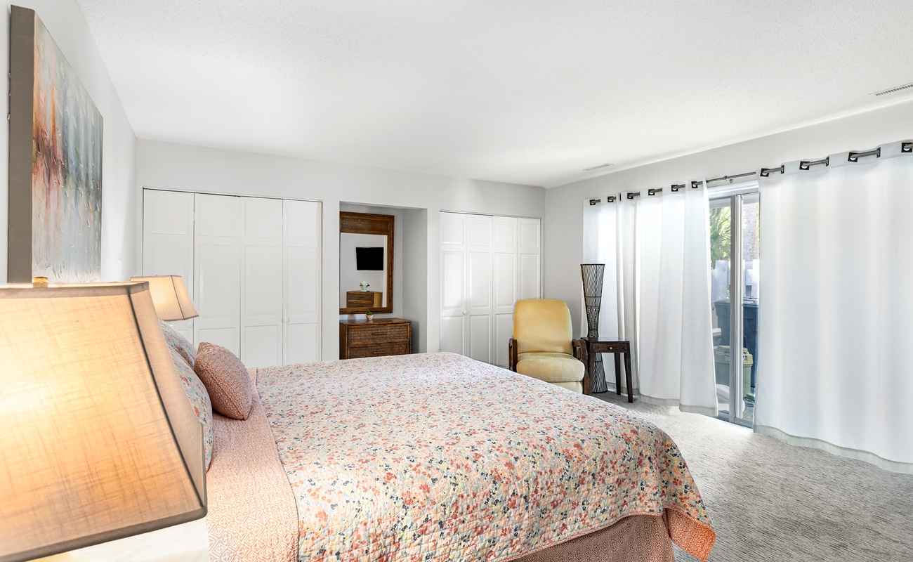 Guest Bedroom with King Bed