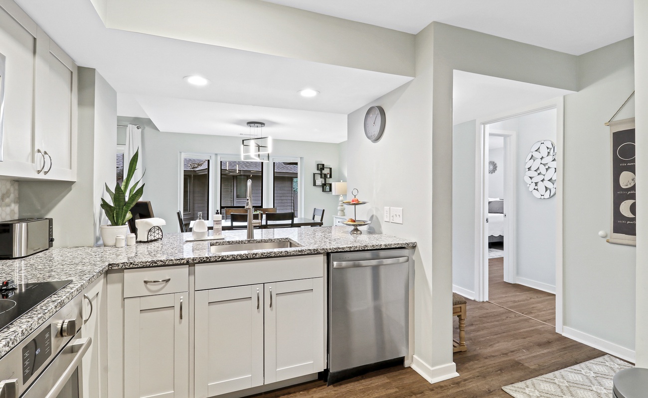 Kitchen with Stainless Steel Appliances