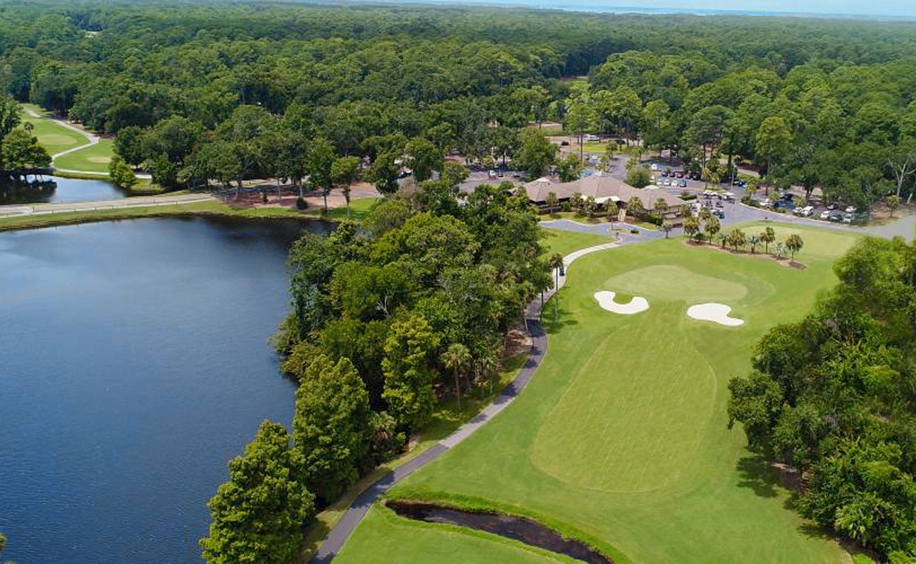 Aerial of Shipyard Golf Course