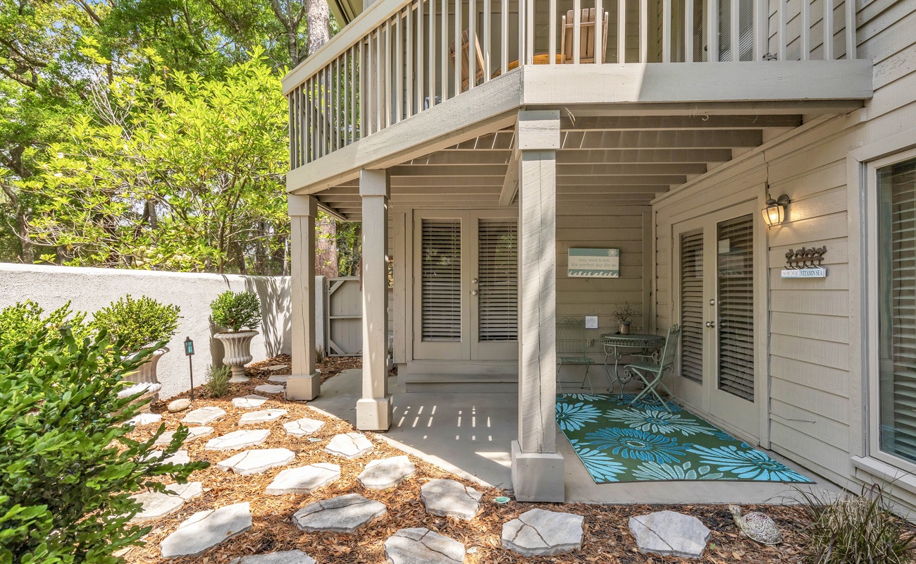 Private Patio with Gazebo