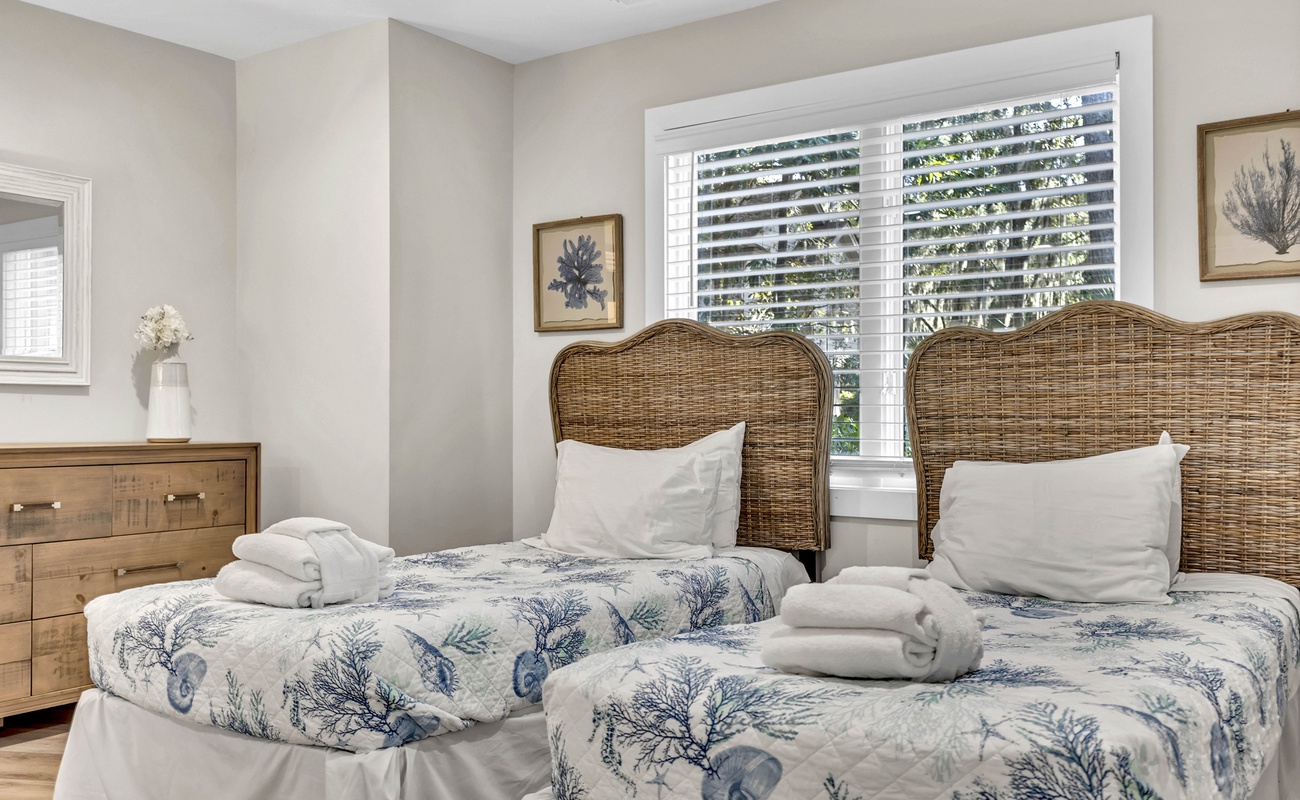 Downstairs Queen and Double Twin Room