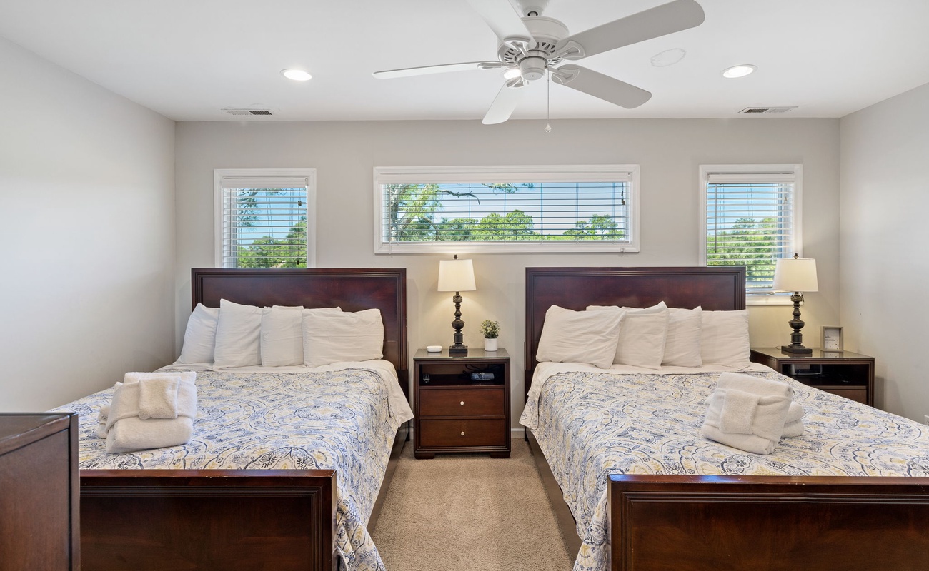 2nd Floor Double Queen Bedroom