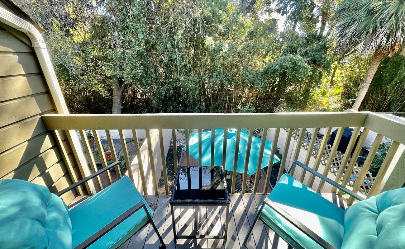 Private Balcony from King Guest Suite