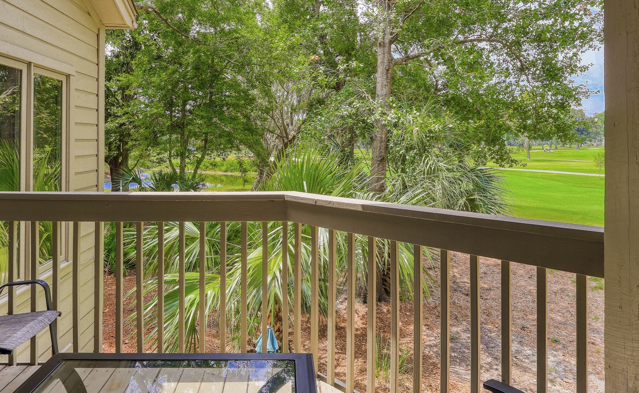 Balcony with Golf Course Views