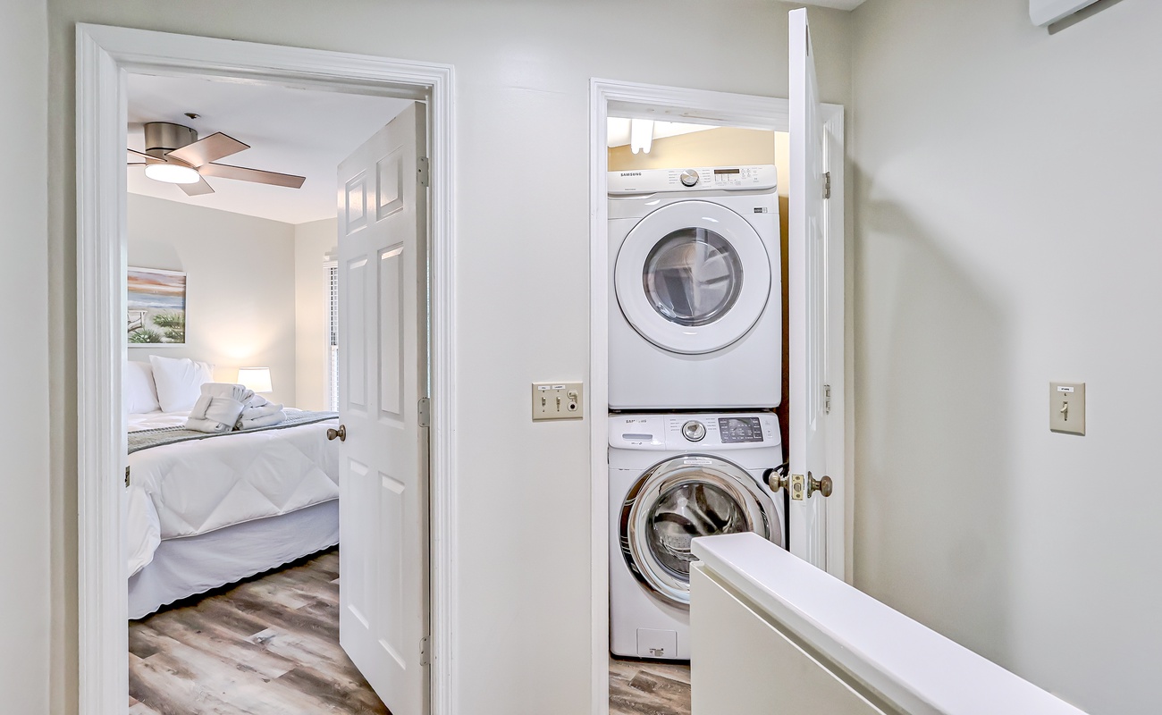 Upstairs Laundry Closet