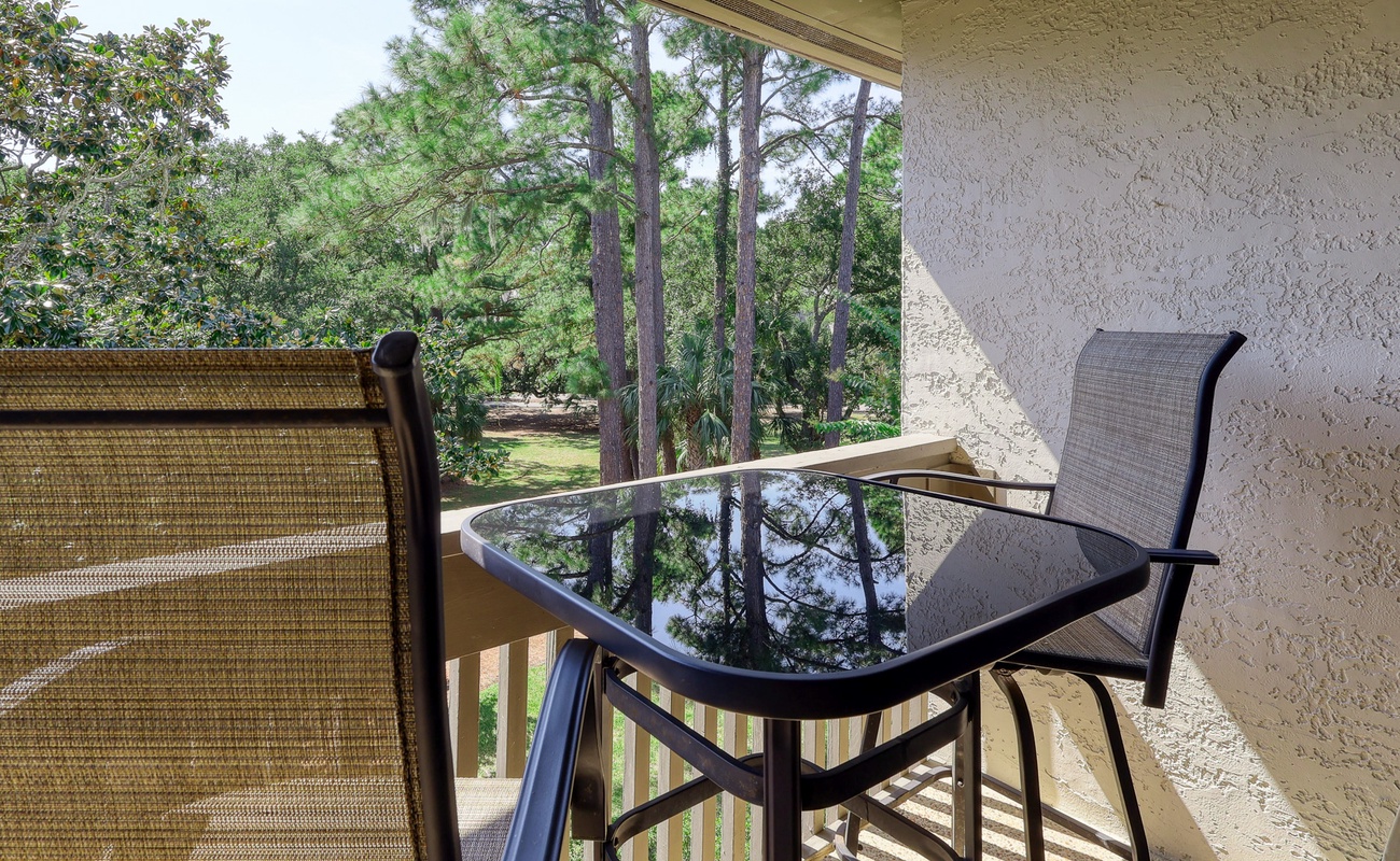 Balcony and High-top Seating for 2