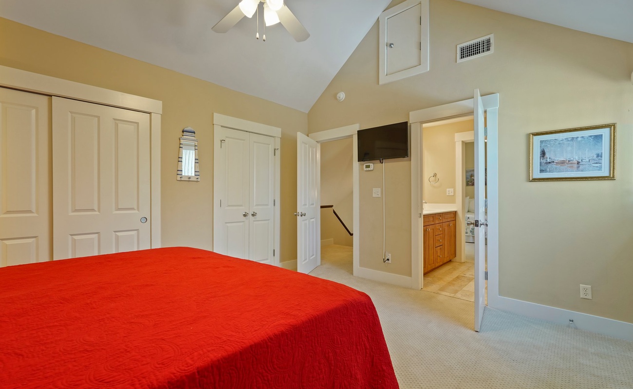 Guest Bedroom with King Bed
