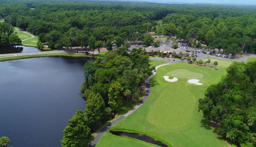 Shipyard Golf Club Aerial