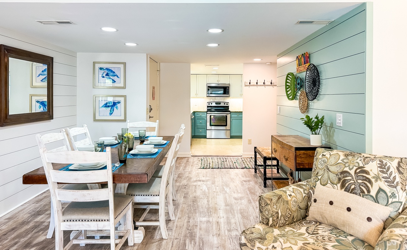 Dining Area and Kitchen